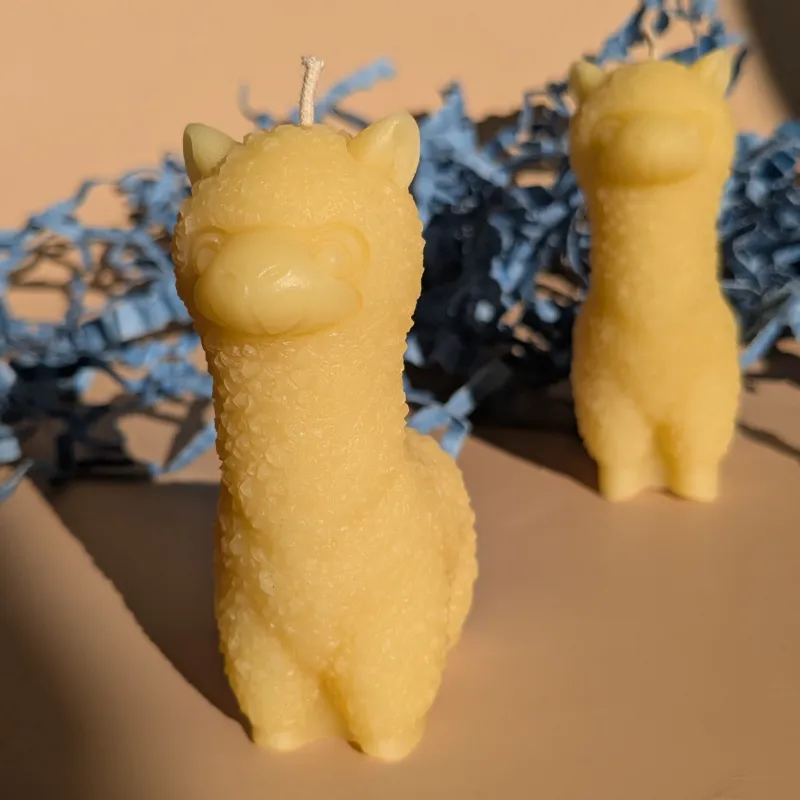 Свічка альпака з бджолиного воску